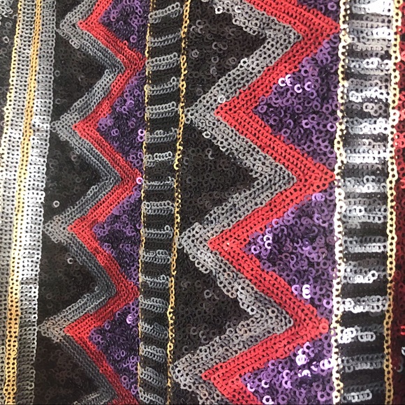 Sequins racerback crop top - Picture 7 of 7